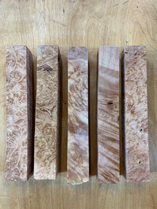 Stabilized Maple Burl Pen Blank